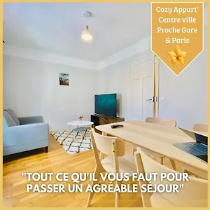  Appartement Cozy Appart'3 - Centre & Proche Gare - Cozy