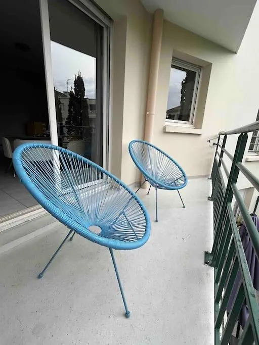 T2 Massy Vilmorin 3 Min Gare Rer Tgv Apartment 0*, Massy (Essonne)